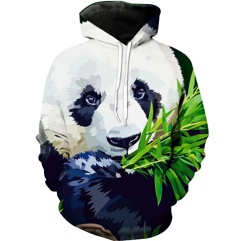 Cute Panda Animal All Over Print 3D Hoodie