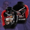 Dale Earnhardt Custom 3D Sport Graphic Zip Up Hoodie