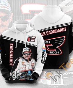 Dale Earnhardt Racing Custom All Over Print Sporty 3D Hoodie - Nascar Fans' Choice