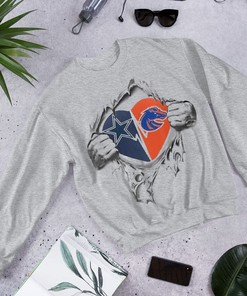 Dallas Cowboys Its In My Heart Shirt - Boise State Broncos