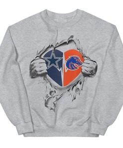 Dallas Cowboys Its In My Heart Shirt - Boise State Broncos