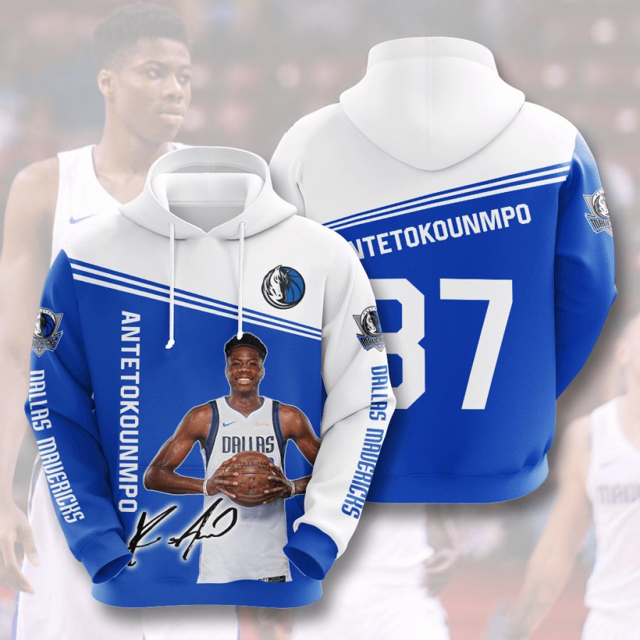 Dallas Mavericks All Over Print 3D Custom Hoodie - Personalized Basketball Hoodie