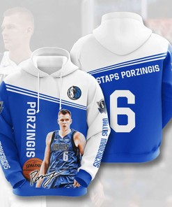 Dallas Mavericks Custom Sport Graphic Zip Up Hoodie - 3D Basketball Hoodie