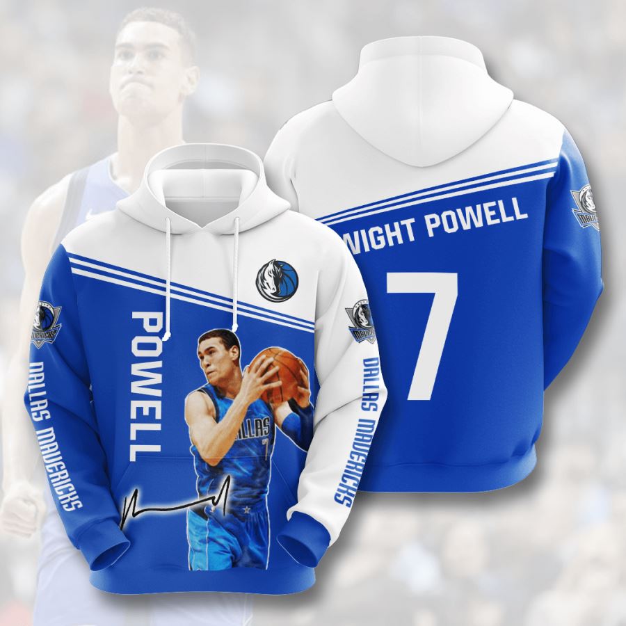 Dallas Mavericks Custom Sport Zip Up Hoodie - All Over Print 3D Basketball Hoodie