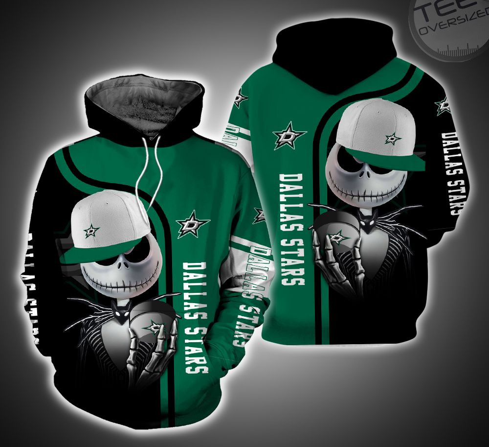 Dallas Stars Custom 3D All Over Print Hoodie - Personalized Hockey Hoodie