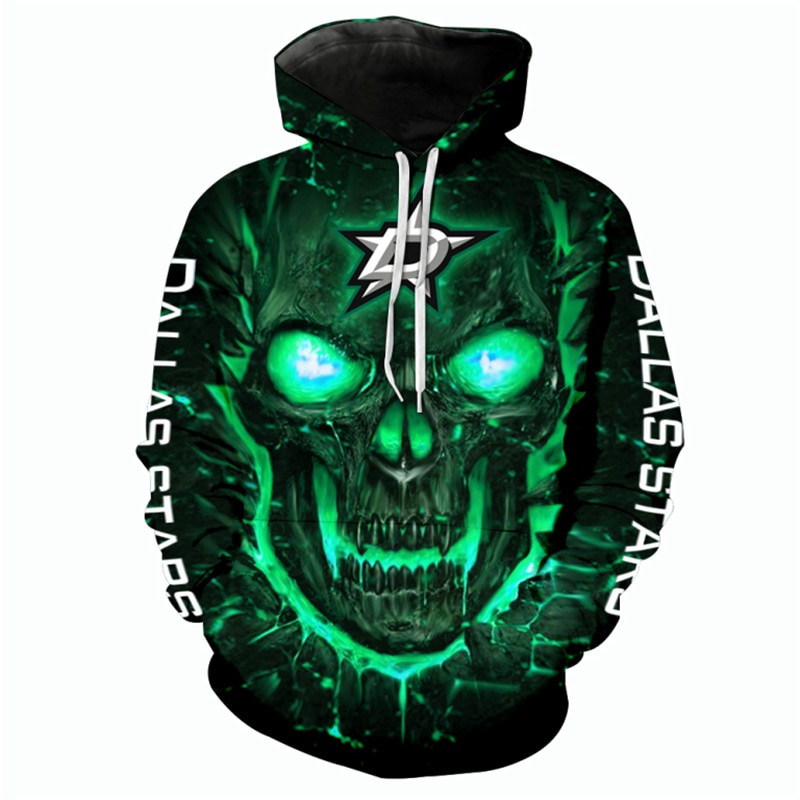 Dallas Stars Cute Design 3D Hoodie - Pullover Nhl Hoodie