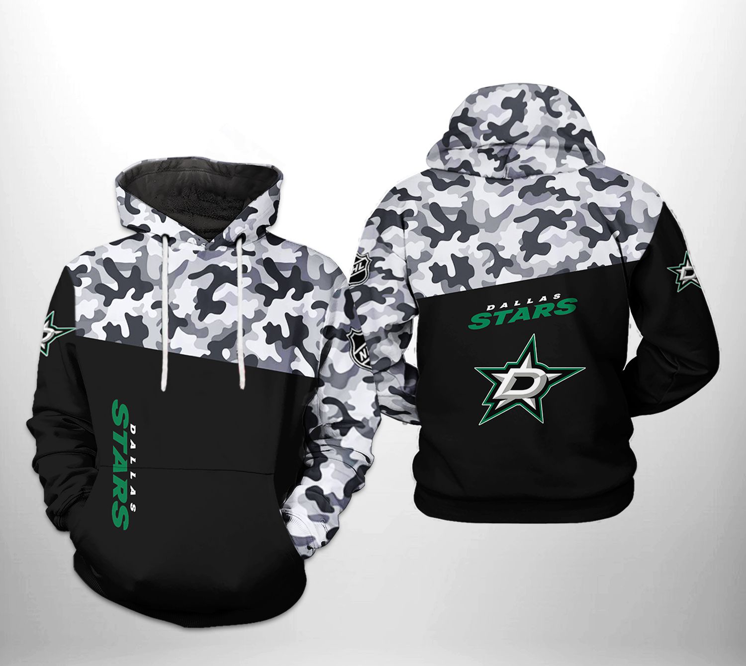 Dallas Stars For Stars Lover 3D Hoodie - Nhl Sports Hoodie
