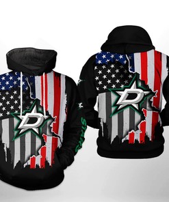 Dallas Stars Mascot 3D Printed Hoodies - Personalized Gifts For Fans