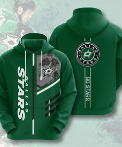 Dallas Stars Nhl 3D All Over Print Zip Up Hoodie Option - Team Hoodie