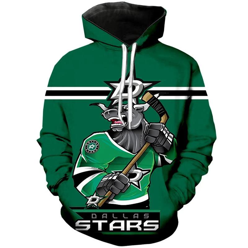 Dallas Stars Ultra Death Graphic 3D Hoodie - Halloween Gift For Fans