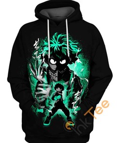 Deku Hero Custom 3D Hoodie - My Hero Academia Fans' Choice
