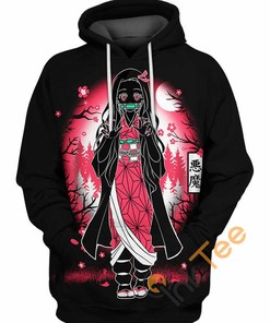 Demon Slayer Kamado Nezuko Blossom Hoodie 3D Graphic Print For Otaku