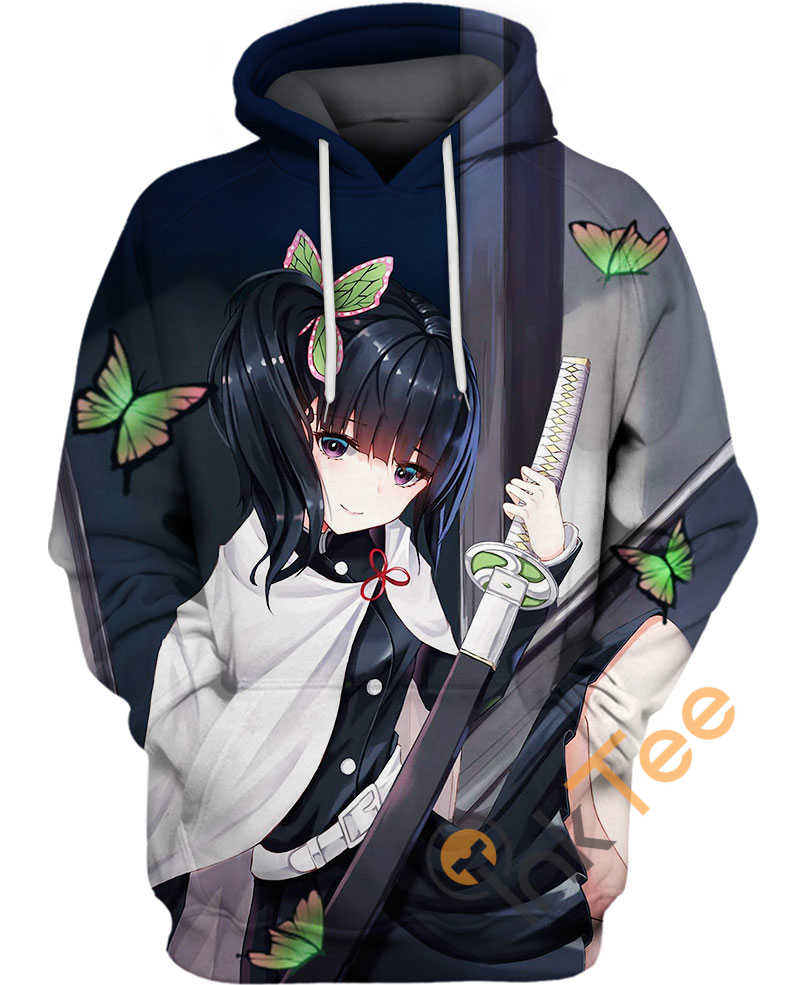 Demon Slayer Kanao Tsuyuri Hoodie 3D Perfect Gift For Fans