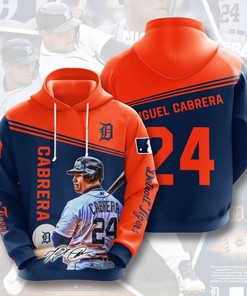 Detroit Baseball Tigers Custom Sport All Over Print Hoodie - Fan Apparel