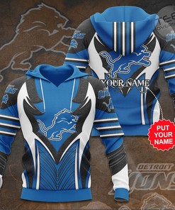 Detroit Lions 3D All Over Print Hoodie - Nfl Apparel