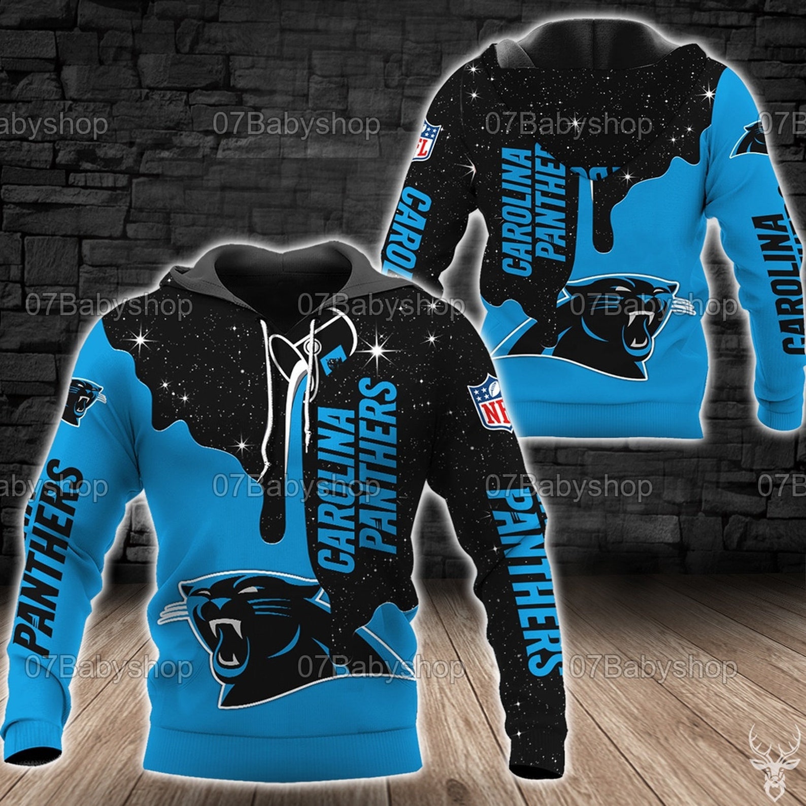 Detroit Lions Nfl All Over Print Hoodie - Perfect For Showing Team Spirit