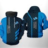 Detroit Lions Nfl All Over Print Zip Up Hoodie - Perfect For Game Day