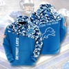 Detroit Lions Usa Sport All Over Print Hoodie - American Football Fan'S 3D Design