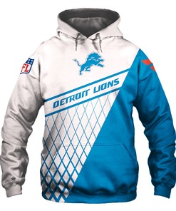 Detroit Lions Zip Hoodie - Great Gift For Fans