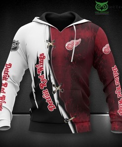 Detroit Red Wings Limited Edition 3D Zip Up Hoodie - Official Nhl Merchandise