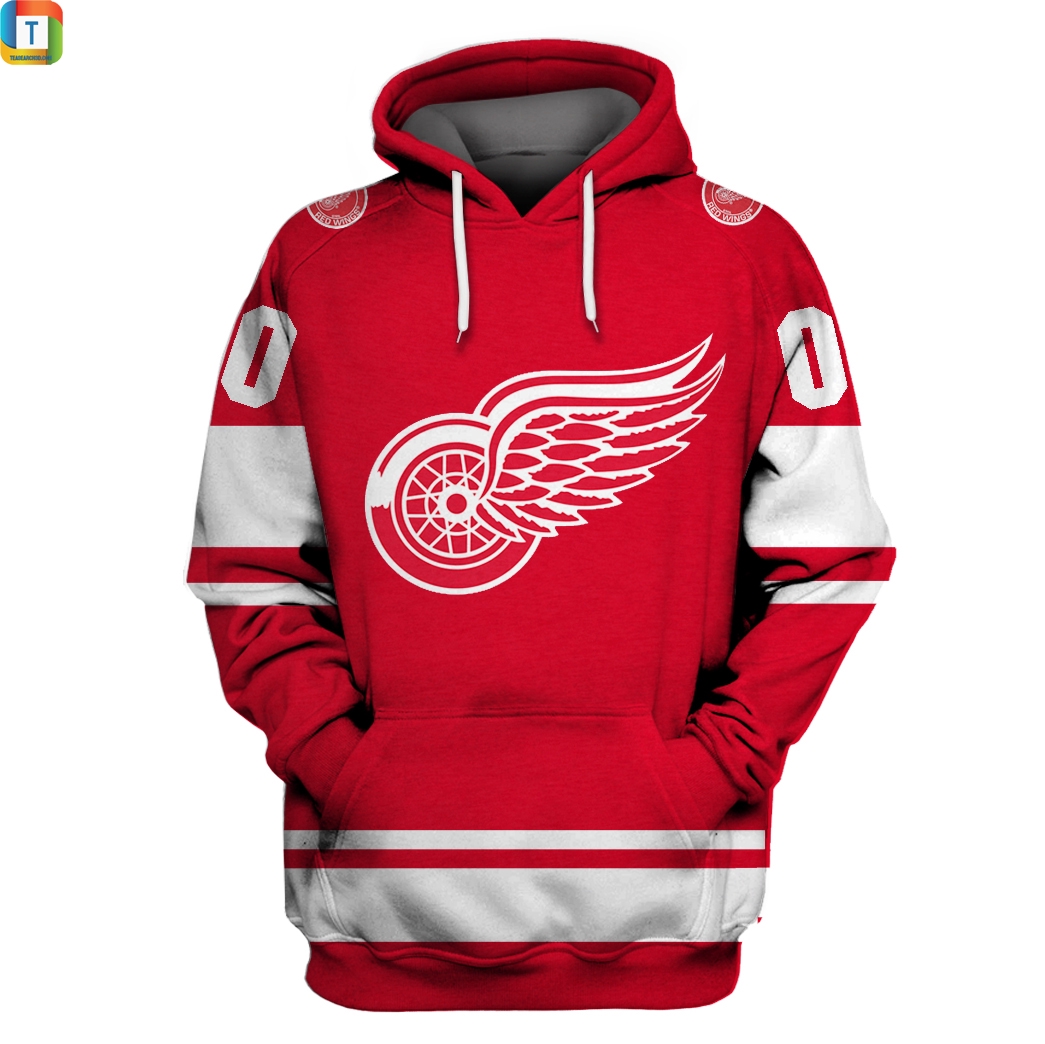 Detroit Red Wings Nhl Fan'S 3D All Over Print Zip Up Hoodie - Official Merchandise
