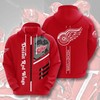 Detroit Red Wings Sports Team All Over Print 3D Hoodie - Perfect Fan Gift
