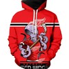 Detroit Red Wings Ultra-Cool 3D Zip Up Hoodie - Nhl Fan'S Apparel