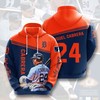 Detroit Tigers Baseball Mlb Miguel Cabrera Usa Hoodie 3D - Fan Apparel