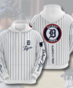 Detroit Tigers Baseball Mlb Usa Sport All Over Print Hoodie 3D - Perfect For Fans