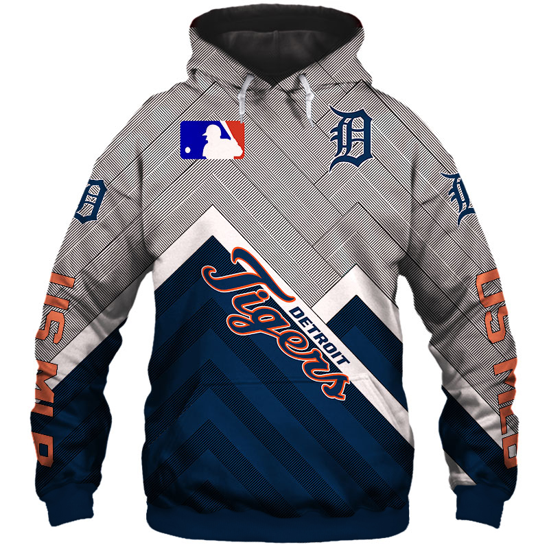 Detroit Tigers Mlb Baseball 3D All Over Print Zip-Up Hoodie - Perfect Gift