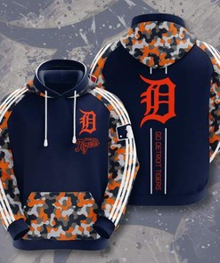 Detroit Tigers Sport All Over Print 3D Hoodie - Unique Fan Apparel