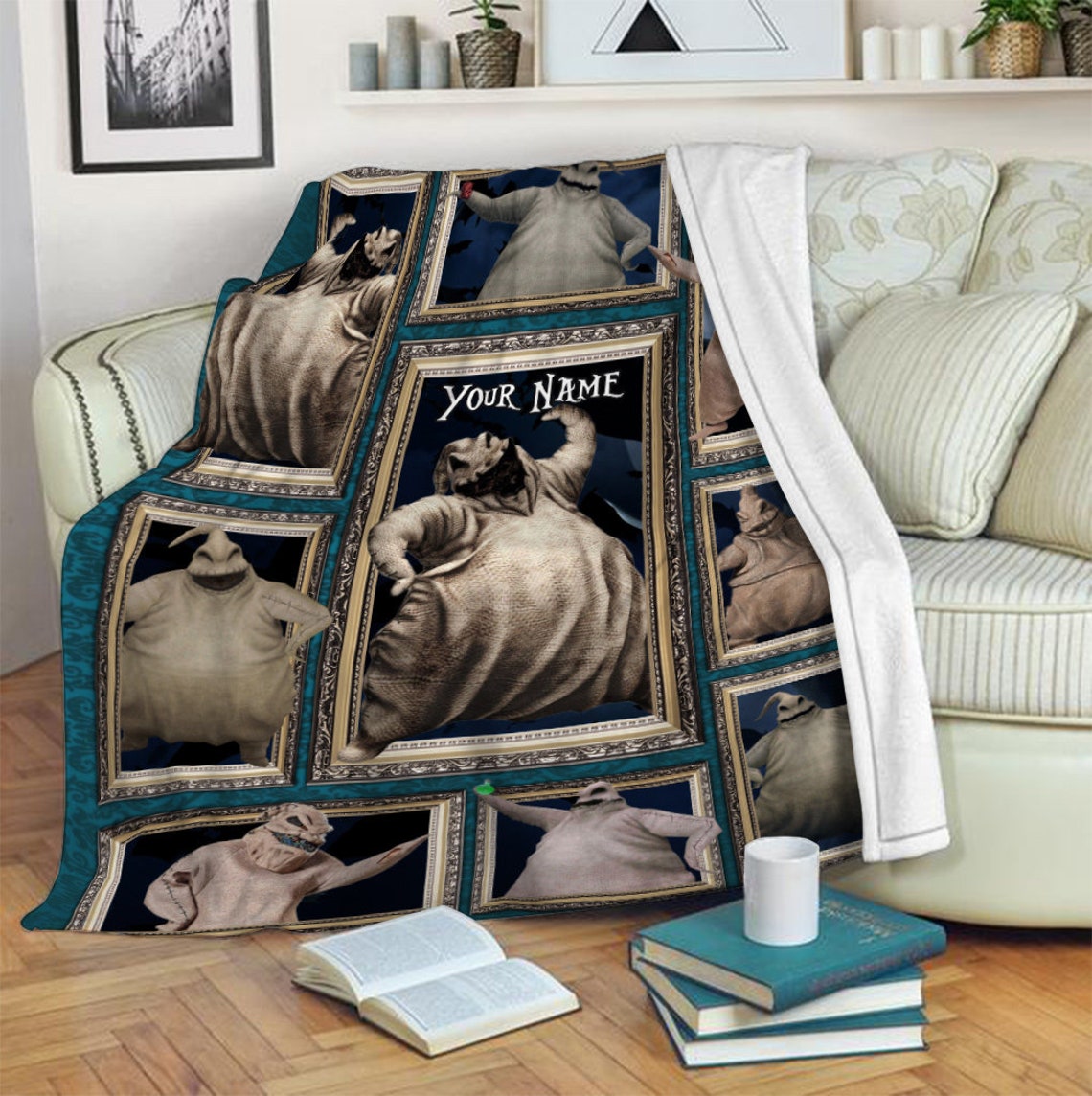 Disney Jack Skellington Blanket - Nightmare Before Christmas Personalized Bedding