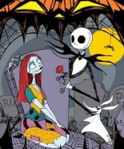 Disney Nightmare Before Christmas Scare House Blanket - Micro Raschel Blanket for Halloween