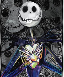 Disney's The Nightmare Before Christmas "Dark Creep" Throw Blanket - Micro Raschel