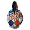 Display Your Fc Cincinnati Pride With This 3D All Over Print Zip Up Hoodie Men 