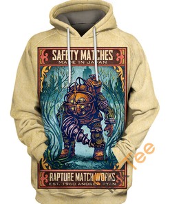 Dive Into The Underwater City With The Bioshock 3D Hoodie