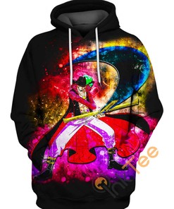 Dracule Mihawk Sport All Over Print Zip-Up Hoodie For Men