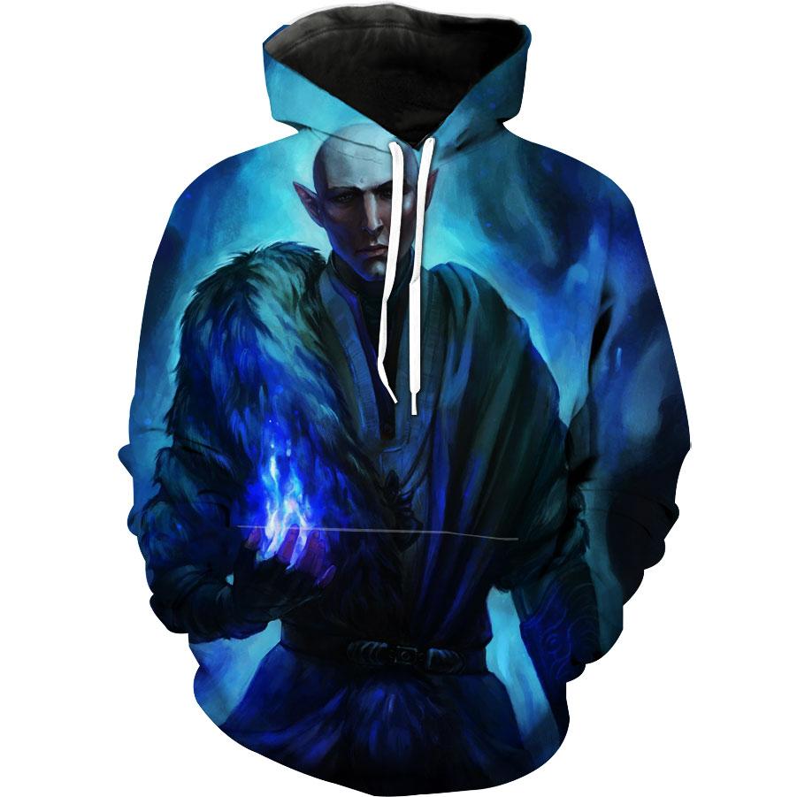 Dragon Age Solas Video Games Custom All Over Print 3D Hoodie