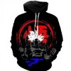 Dragon Ball Anime 3D Hoodie Zipper Hoodie Full Size