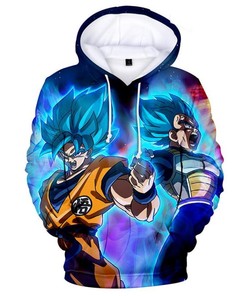 Dragon Ball Anime Series Goku Super Saiyan Custom All Over Print 3D Hoodie
