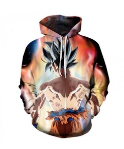 Dragon Ball Goku Anime Custom All Over Print 3D Hoodie