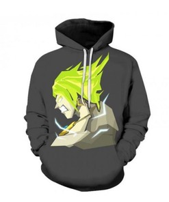 Dragon Ball Harajuku Long Adult Custom All Over Print 3D Hoodie