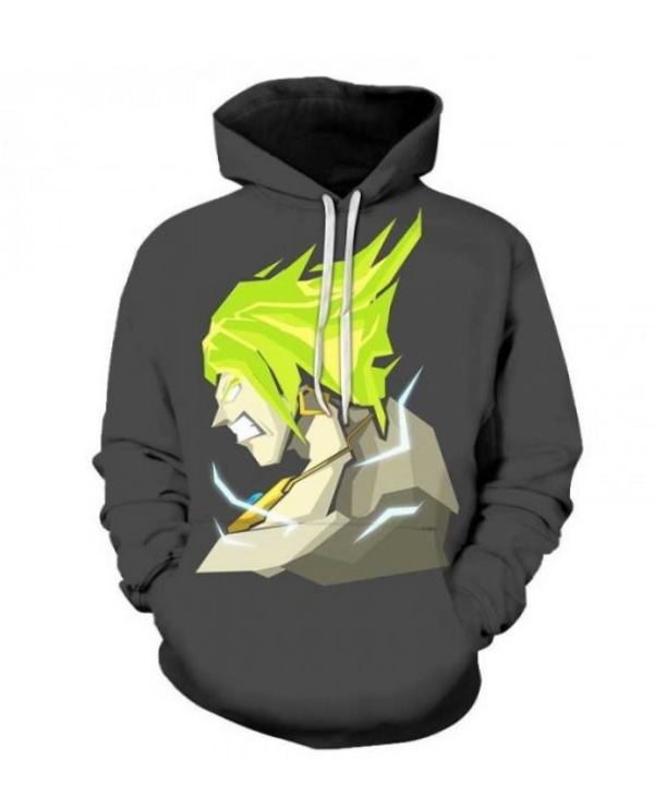 Dragon Ball Harajuku Long Adult Custom All Over Print 3D Hoodie