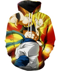 Dragon Ball Movie Gogeta Stardust All Over Print 3D Hoodie
