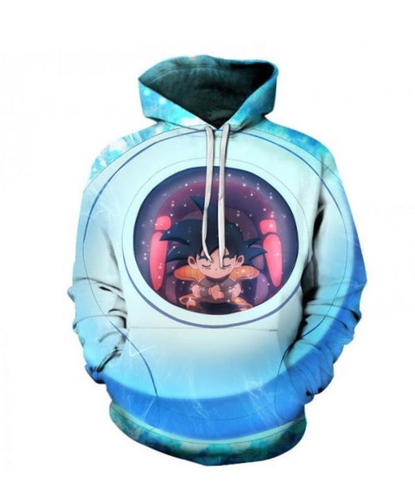 Dragon Ball Rest In The Jar Anime 3D Hoodie Zipper Hoodie