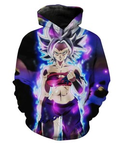Dragon Ball Super Caulifla Ultra Instinct Caulifla Custom All Over Print 3D Hoodie Gifts For Father Day