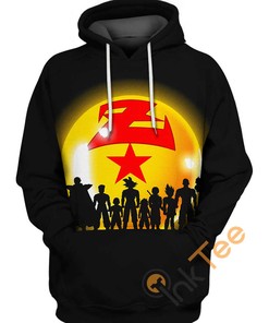 Dragon Ball Warriors All Over Print Hoodie 3D