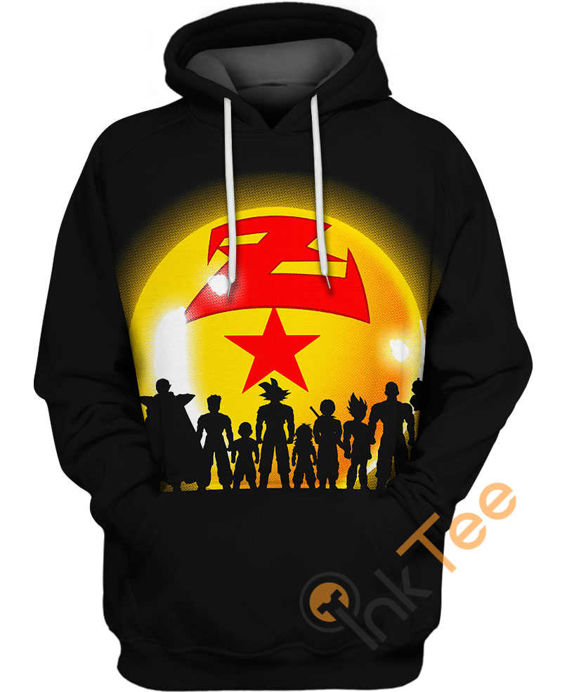 Dragon Ball Warriors All Over Print Hoodie 3D