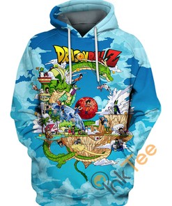 Dragon Ball Z All Over Print Hoodie 3D