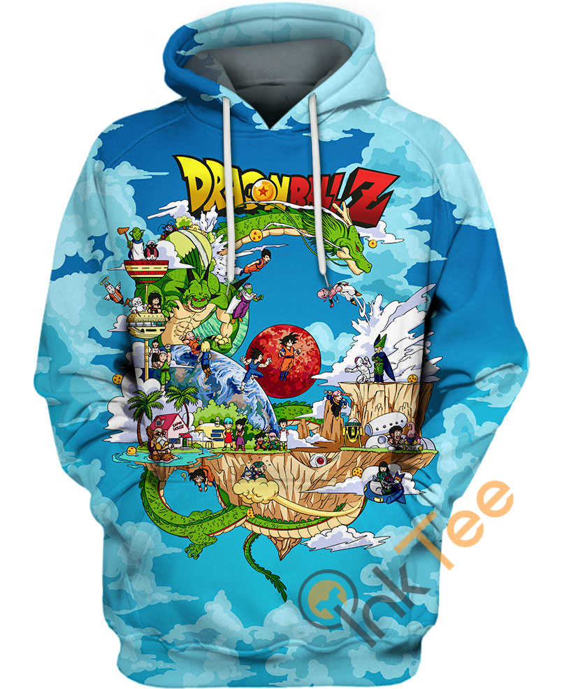 Dragon Ball Z All Over Print Hoodie 3D